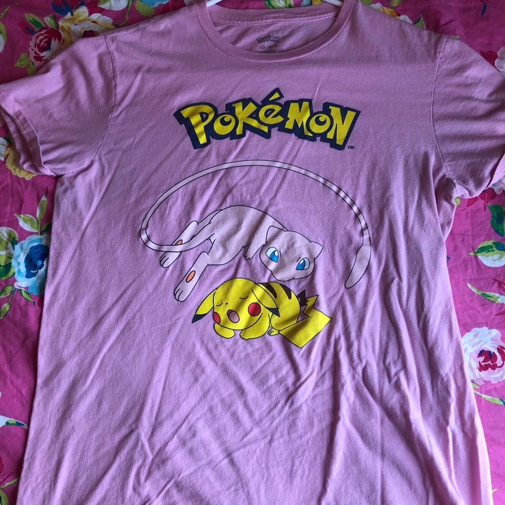 Pokémon sleeping Pikachu shirt